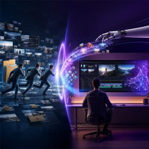 アイキャッチ: Adobe Premiereの生成AI統合で素材探しの往復作...